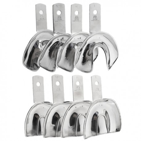 JGO CUCHARILLAS PORTAIMPRESION C/8 DESDENT-LISAS ADULTO ECONOMICO