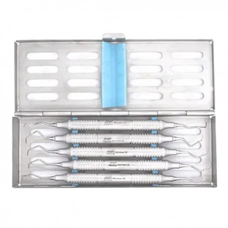 ESTUCHE DE CURETAS GRACEY C/CASSETTE (1/2, 3/4, 7/8, 9/10, Y 13/14) ARAIN