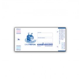 BOLSA P/ESTERILIZAR 6X10CM (2 1/4"X4") C/200 PZ